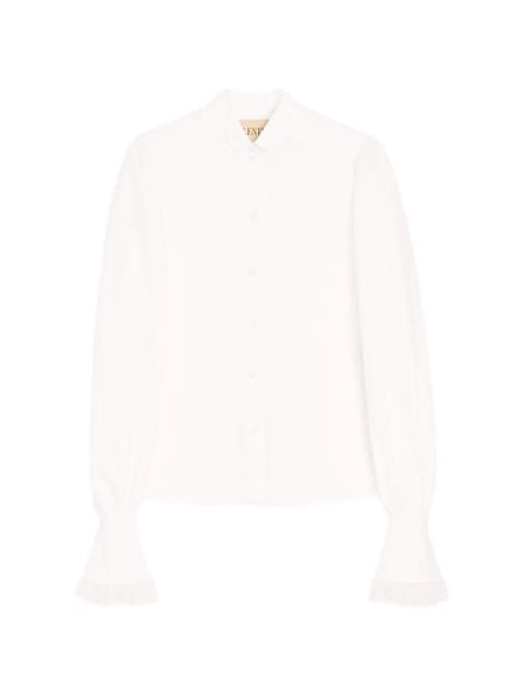 Valentino Garavani embroidered poplin shirt - White - zdjęcie produktu nr 1
