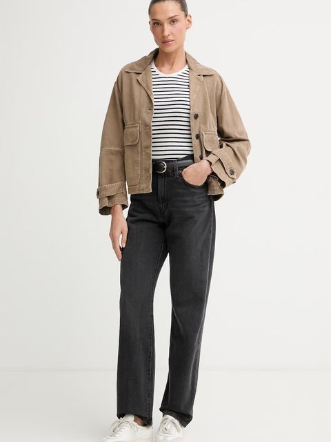 G-Star T-shirt damski bawełniany Stripe eyben slim v t 2.0 - zdjęcie produktu nr 1