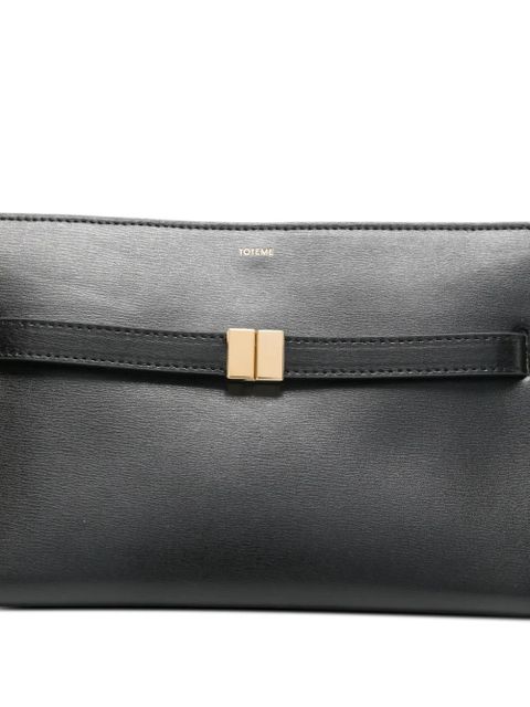 TOTEME belted cross body bag - Black