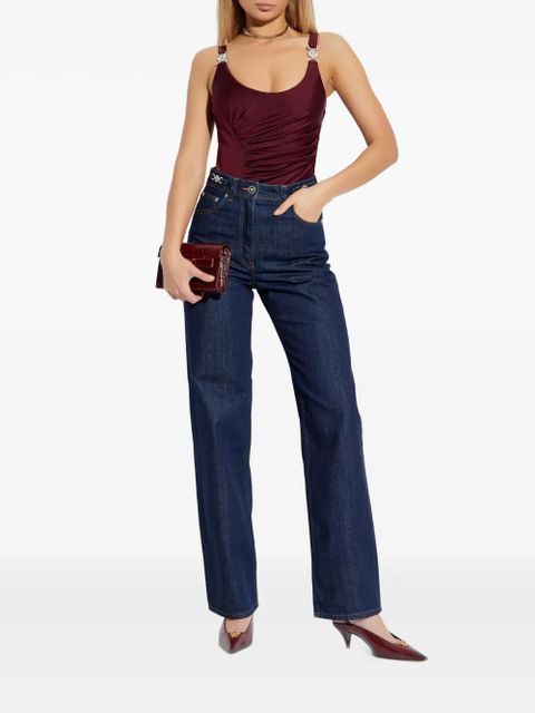 Versace embellished top - Red - zdjęcie produktu nr 2