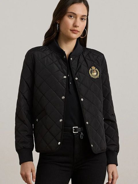 Lauren Ralph Lauren kurtka damska kolor czarny przejściowa 297967143