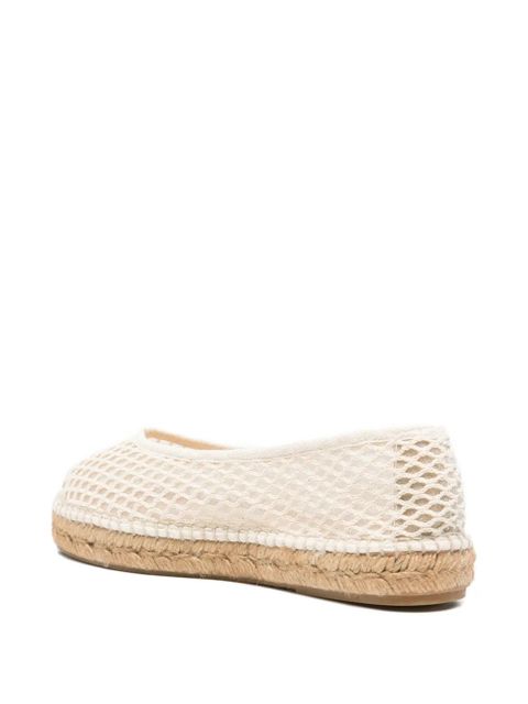 Manebi mesh espadrilles - Neutrals
