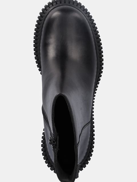 Camper botki skórzane Pix London kolor czarny na słupku K400804-001