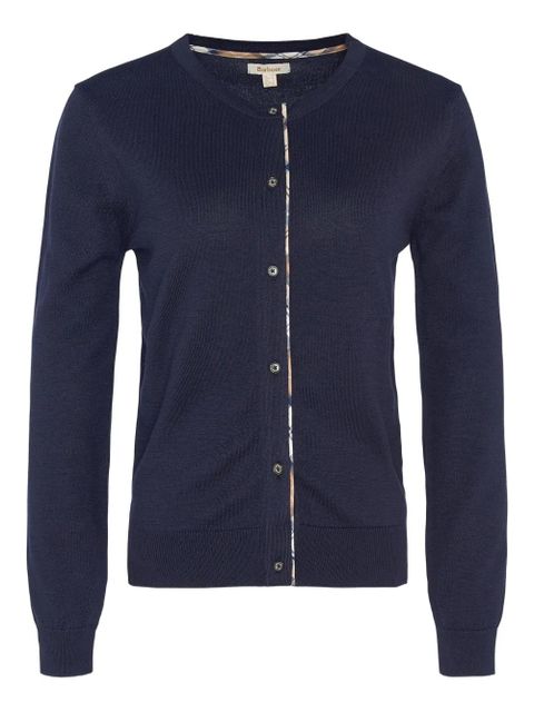 Barbour wool blend cardigan - Blue - zdjęcie produktu nr 1