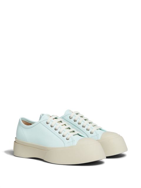 Marni Pablo leather flatform sneakers - Blue - zdjęcie produktu nr 2