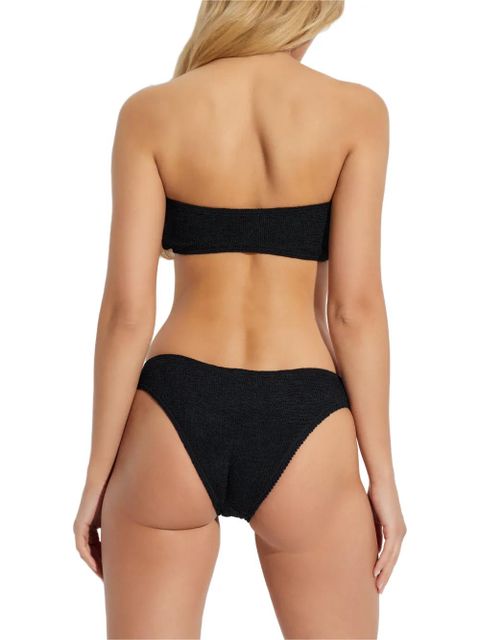 Bond-eye Blake texture bikini top - Black