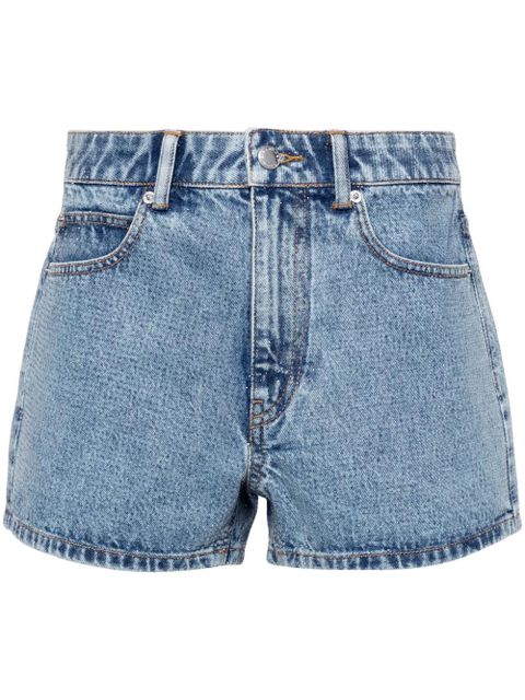Alexander Wang Shorty embellished denim shorts - Blue - zdjęcie produktu nr 1