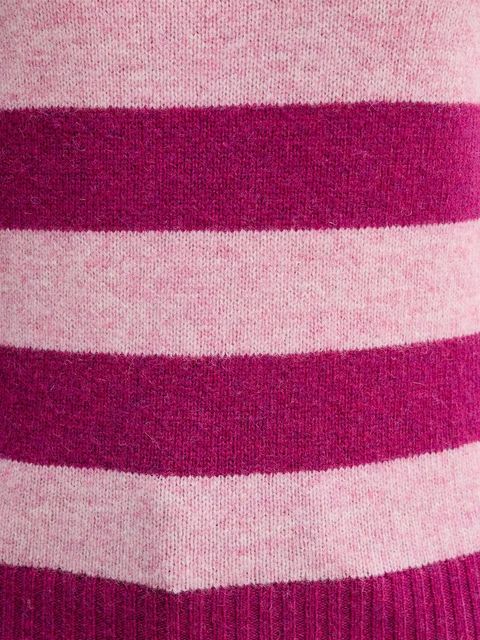 United Colors of Benetton sweter wełniany damski kolor różowy 103ME107E