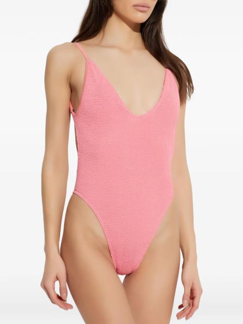 Bond-eye Everly textured swimsuit - Pink