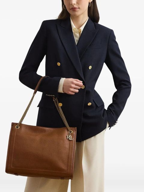 Lauren Ralph Lauren large Bradley shoulder bag - Brown - zdjęcie produktu nr 1