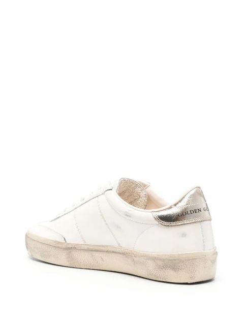 Golden Goose Soul Star distressed leather sneakers - Neutrals
