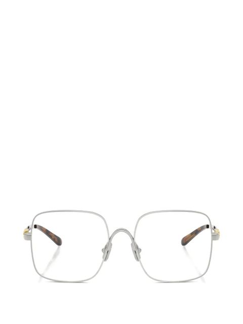 Miu Miu Eyewear square-frame glasses - Silver - zdjęcie produktu nr 1