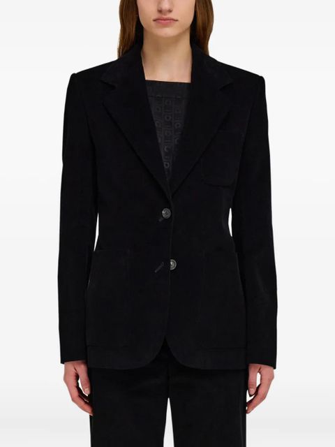 Ferragamo corduroy blazer - Black