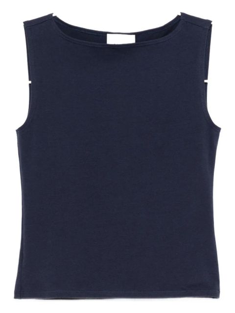 Reformation Dusk knit top - Blue - zdjęcie produktu nr 1