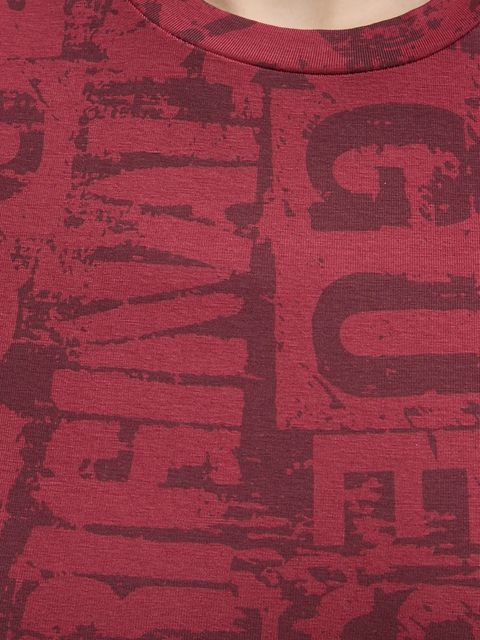 Guess Originals sukienka kolor czerwony mini dopasowana W5RK78 K1D80