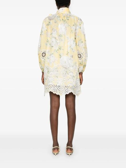 ZIMMERMANN Acacia mini dress - Yellow