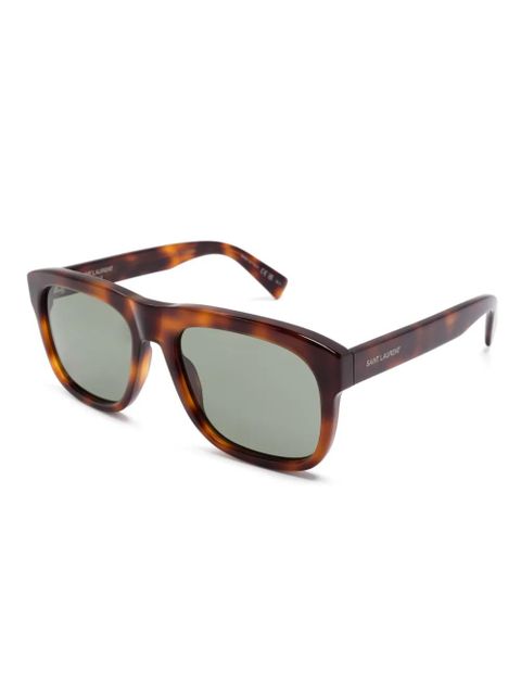 Saint Laurent Eyewear SL 558 sunglasses - Brown - zdjęcie produktu nr 2