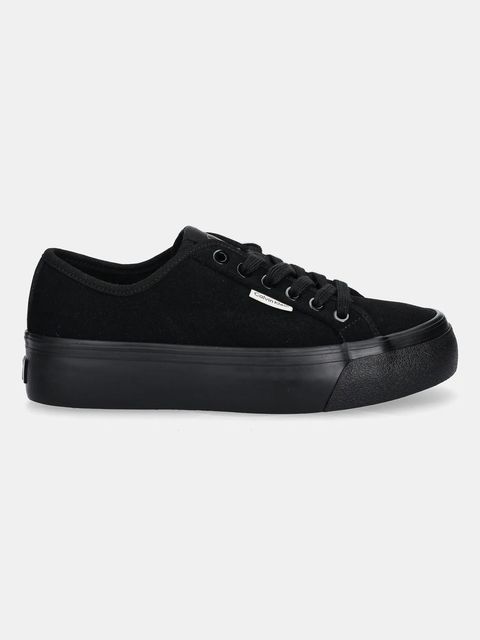 Calvin Klein tenisówki zamszowe VULC FLATF LACE UP SUE/WL CK - zdjęcie produktu nr 1