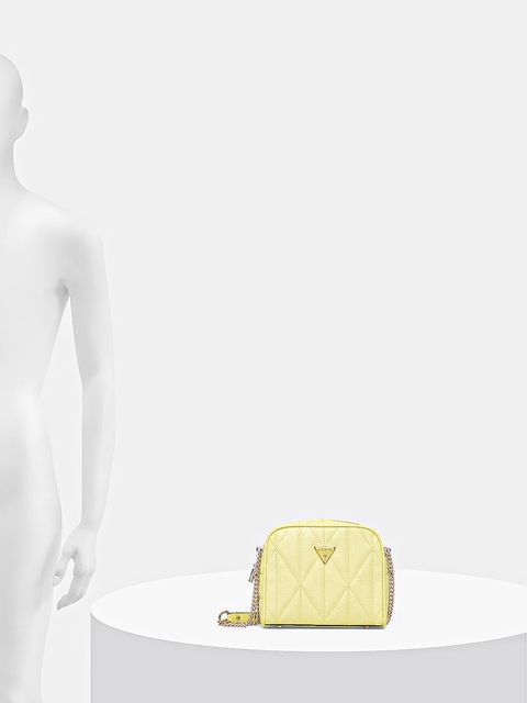 Guess torebka ALDINA kolor żółty HWGG96 63140