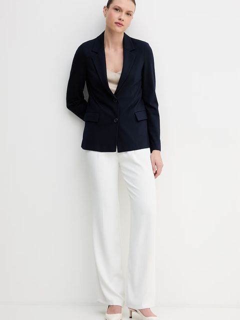 United Colors of Benetton marynarka jednorzędowa damska z wiskozy - zdjęcie produktu nr 1