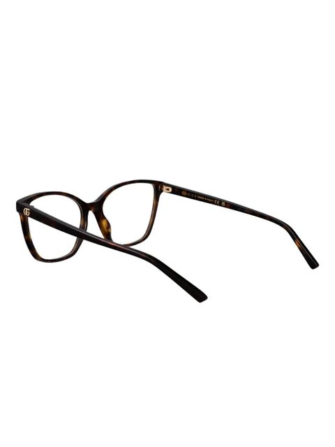 Gucci Eyewear GG1995O logo glasses - Brown
