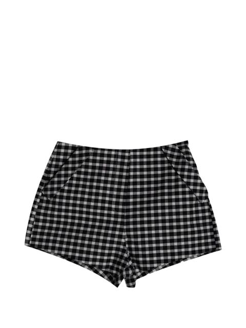 Posse Chaira check shorts - Black - zdjęcie produktu nr 1