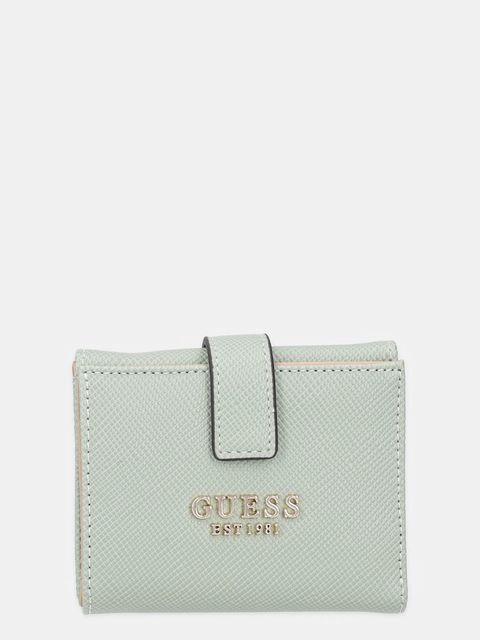 Guess portfel ROSALBA damski kolor zielony SWZG96 57138 - zdjęcie produktu nr 1