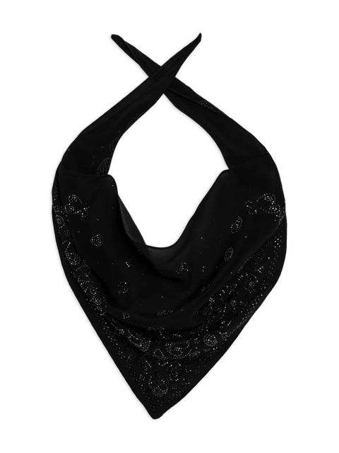 Zadig&Voltaire embellished scarf - Black