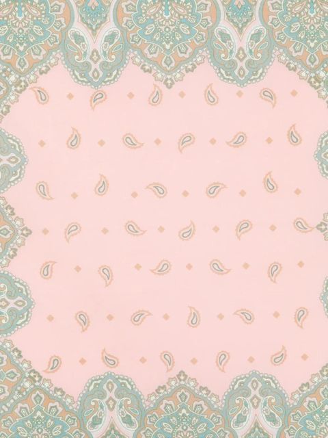 PINKO paisley patterned scarf