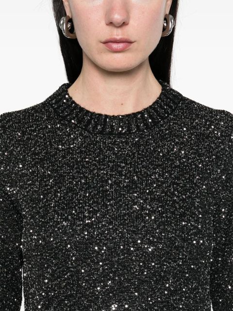 Golden Goose sequinned sweater - Black