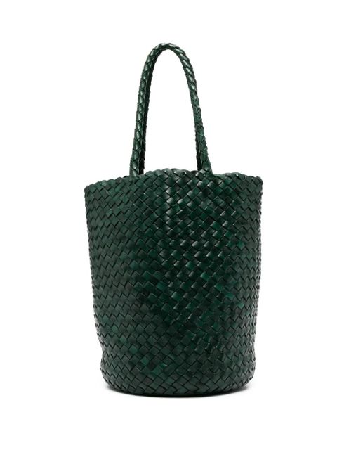 DRAGON DIFFUSION Grace woven basket bag - Neutrals - zdjęcie produktu nr 1