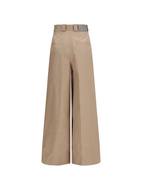 Balenciaga high-waisted flared trousers - Neutrals - zdjęcie produktu nr 2