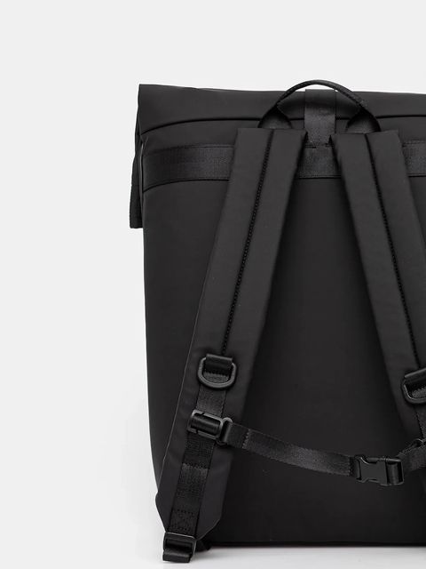 EA7 Emporio Armani plecak kolor czarny duży gładki AF13811.7X000287 - zdjęcie produktu nr 2