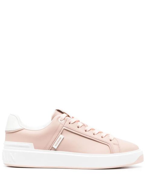Balmain B-Court leather sneakers - Pink - zdjęcie produktu nr 1