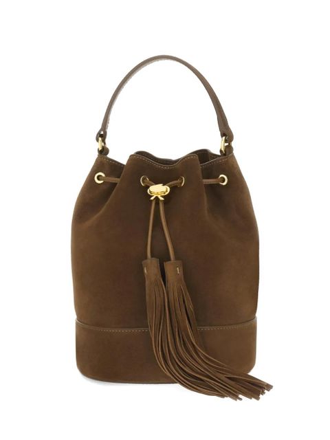 Gianvito Rossi Sienna tassel-detail bucket bag - Brown - zdjęcie produktu nr 1
