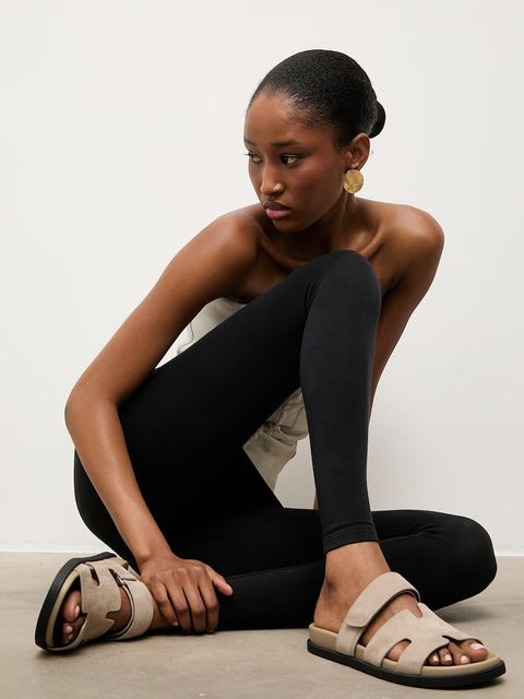 Answear.LAB klapki zamszowe - zdjęcie produktu nr 2