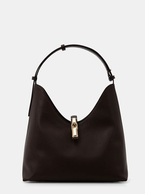 Furla torebka skórzana kolor brązowy WB01499.BX3104.2460S - zdjęcie produktu nr 1