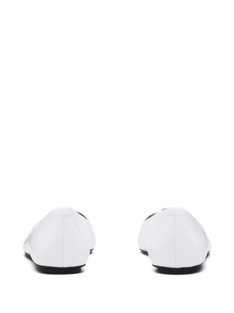 Marc Jacobs The Leather Kat ballerina flats - White