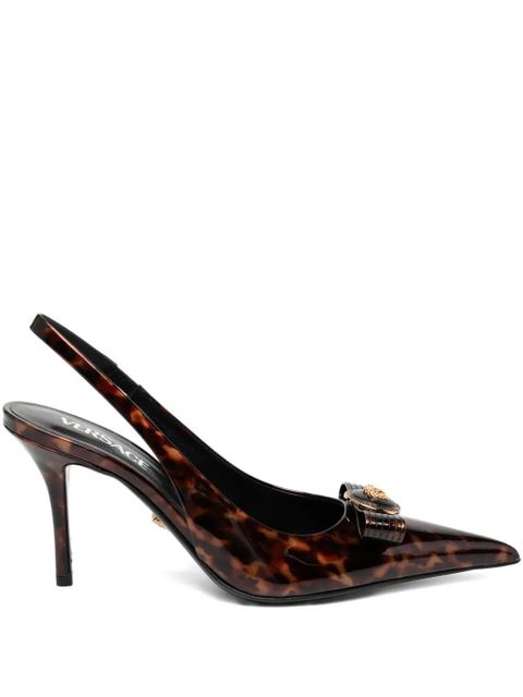 Versace 85mm Gianni pumps - Brown - zdjęcie produktu nr 1