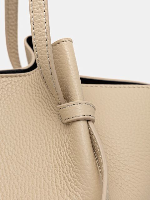 Yuzefi torebka skórzana MOCHI kolor beżowy YUZRS26-HB-MO-L066 - zdjęcie produktu nr 2