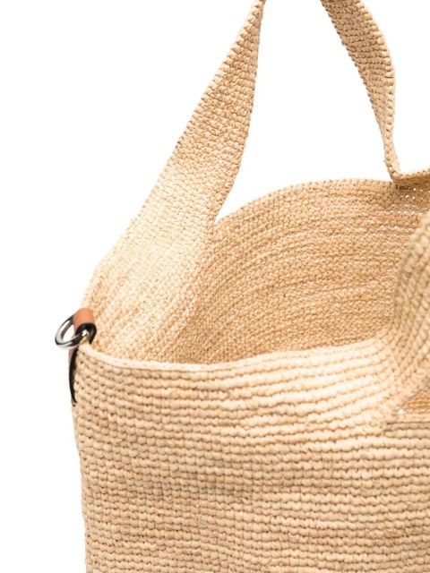 LOEWE large Slit tote bag - Neutrals