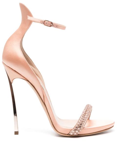Casadei Cappa Blade Stratosphere satin sandals - Pink - zdjęcie produktu nr 1