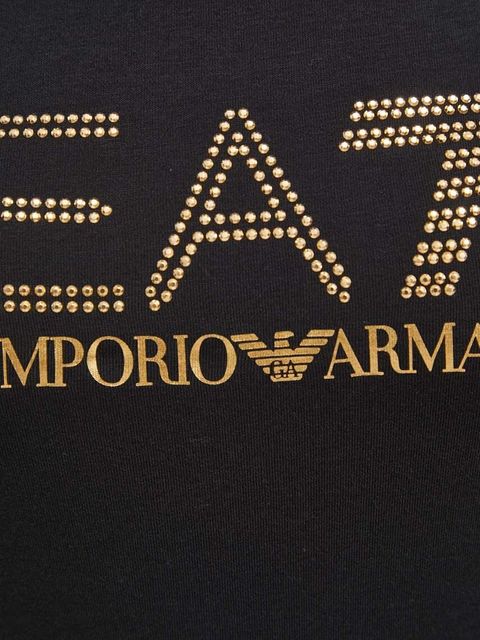 EA7 Emporio Armani t-shirt damski kolor czarny