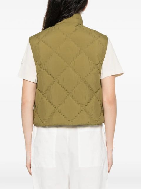 Moncler Biois quilted pocket gilet - Green