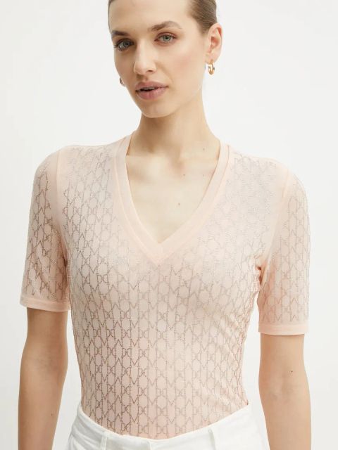 Marciano Guess t-shirt ARIA damskie kolor pomarańczowy 5RGP22 6311A