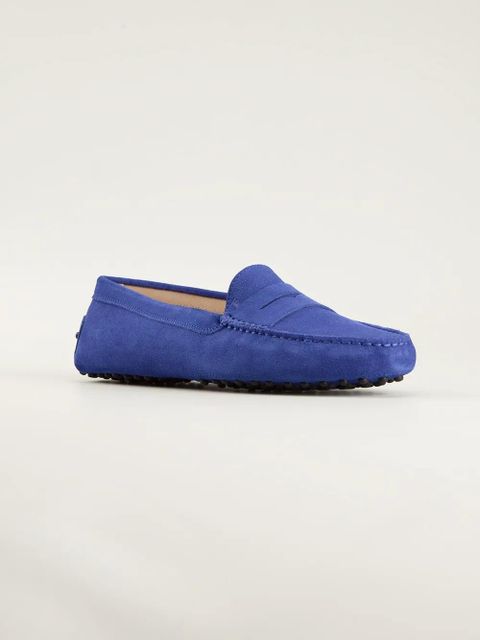 Tod's classic driving shoes - Blue