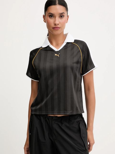 Puma polo damski kolor czarny 632157 - zdjęcie produktu nr 1