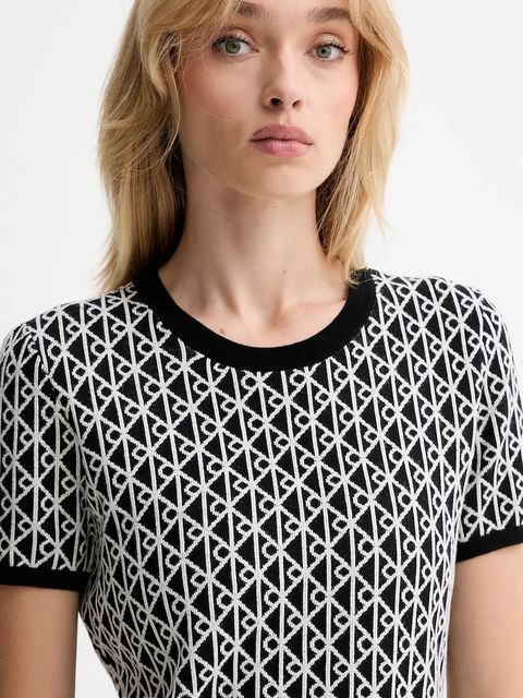 Calvin Klein t-shirt damski kolor czarny LV044D313G