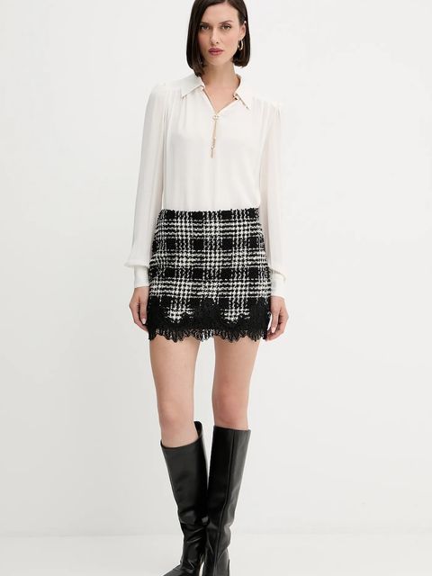 Twinset bluzka damska kolor beżowy gładka 252TP2291 - zdjęcie produktu nr 2