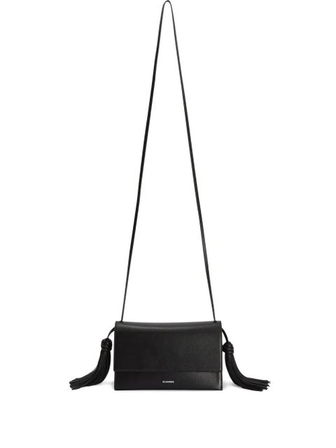 Jil Sander tassel-detailed cross body bag - Black - zdjęcie produktu nr 1